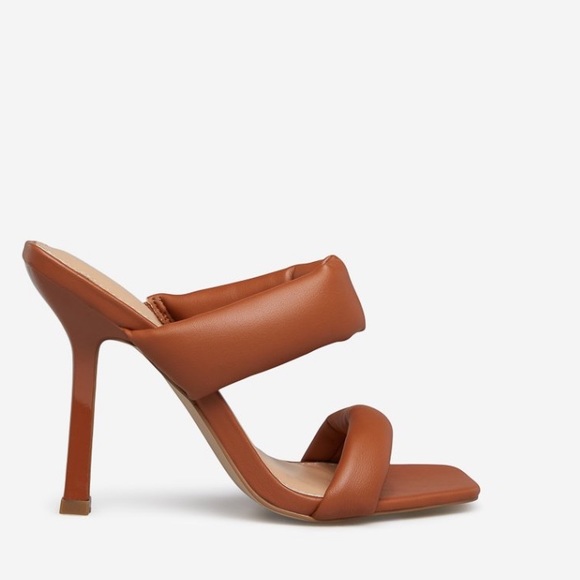 Rita Ora x Shoedazzle Turned Up Two Strap Heels - Picture 10 of 16